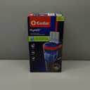 O-Cedar H2prO Flat Mop System | Quick Cleaning Tool | Clean with Water | Machine Washable Reusable Microfiber Mop Pad | Safe on Wood Floors, Vinyl, Tile, Baseboards, Walls