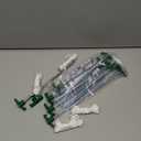 Eurmax USA Galvanized Non-Rust Camping Family Tent Pop Up Tent Stakes Canopy Anchors Heavy Duty 10pc-Pack, with 4x10ft Ropes & 1 Green Stopper