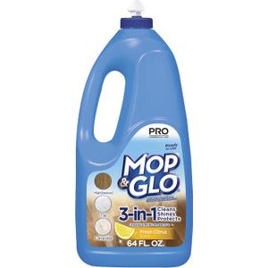 Mop & Glo Professional Multi-Surface Floor Cleaner, Fresh Citrus Scent, 64 Oz