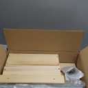 Pull Out Cabinet Organizer, 17''W21''D16''H Soft Close Slide Out Wood Drawer Shelves Storage for Kitchen, 2-Tier, Finished, Heavy-Duty, Bottom Assembly