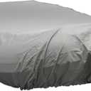 Newport UV Resistant Inflatable Dinghy Boat Cover, Grey, 9-10-Feet