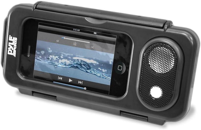 Pyle PWPS63BK Surf Sound Waterproof Portable Speaker Case for iPod, MP3 Player and Smartphone , Black