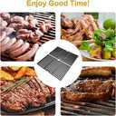 Safbbcue Pro 22 Grates for Traeger Pro 22 Pro 575 HDW433 HDW195 Accessories, Cast iron Grill Grates for Lil' Tex Elite Pellet Grill, for Camp Chef SG24 DLX24 Pellet Grill