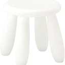 Kids Step Stool, Kindergarten Study Stools, Lightweight Footstools are Sturdy and Durable, Very Suitable for Use in The Kitchen, Bathroom and Bedroom (White)