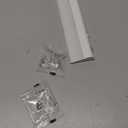 PureOptics LED Battery Operated Under Cabinet Lighting, Motion Sensor On/Off, Warm White LED, Stick-On Install for Kitchen & Closets - 2 Bars