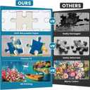 300 Piece Puzzles for Adults,Vintage Lake House Jigsaw Puzzle for Adults Kids Elderly,Large Piece Tree Puzzle for Kids Age 8-10 10-12,Challenging Landscape Puzzle,Family Game Great Gift 20.5x15in