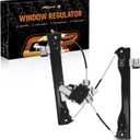 MaXpeedingrods Power Window Regulator with 2 Pins Motor Front Left for Chevrolet Cruze 2012-2016 Replaces 751-739 95265280, 95382556
