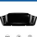 5" Windshield Black Windscreen Compatible for Harley Davidson CVO Street Glide FLHXSE 2023-Up, Street Glide FLHX 2024-Later (Vertical 5", Horizontal 7")