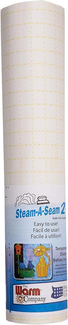 Steam A Seam 2 Fusible Web 24" Wide 3 Yard Roll Packed in Kraft Tube | Warm Company