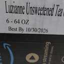 Luzianne Iced Tea Concentrate, Unsweetened, Just Add Water, 64 Fl Oz Bottle (Pack of 6) BBD 10/30/2026
