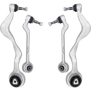 Front Lower Control Arm Suspension Kit 4pc compatible with 2006-2014 for BMW E90 325i 328i 330i 335i 335is 128i 135i X1(2WD Only)