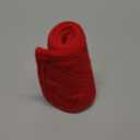 7.5 Inch Knitted Christmas Tree Collar, Rustic Mini Tree Skirt Base Cover for Small Tabletop Trees, Holiday Home Decor,Red