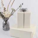 NESCCI Matte Wrapping Paper,Solid Color Pearly-Lustre Paper-5 Roll,17 Inches X 32.8 Feet Per roll.Gift Wrapping Paper,Perfect for Wedding,Valentine's Day,Birthday, Christmas,Baby Shower (Dark Green & Gold & Red & Pink & Off White)