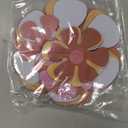 Leumoi 16 Pcs Flower Car Magnet Retro Hippie Refrigerator Flower Magnets Decorations for Car Home Door, 2.17 x 2.17 Inches, 3.94 x 3.94 Inches (Boho)