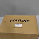 ROSYLINE Under Desk & Desktop Drawer Organizer - 2-Tier Metal Slide Out Drawers Organizer, Storage for Home Office Desk (Black)