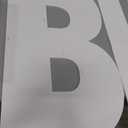 3FT Large Marquee Letters Mosaic Balloon Frame Pre-cut Foam Board Marquee Light Up Letters B for Birthday Party Decorations, Wedding, Baby Shower DIY Party Supplies