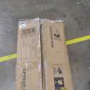 Seventable Computer Desk with Power Outlets & LED Light, 39 inch Home Office Desk with 5 Drawers, Writing Desk with Monitor Stand,Work Desk for Home Office, Black