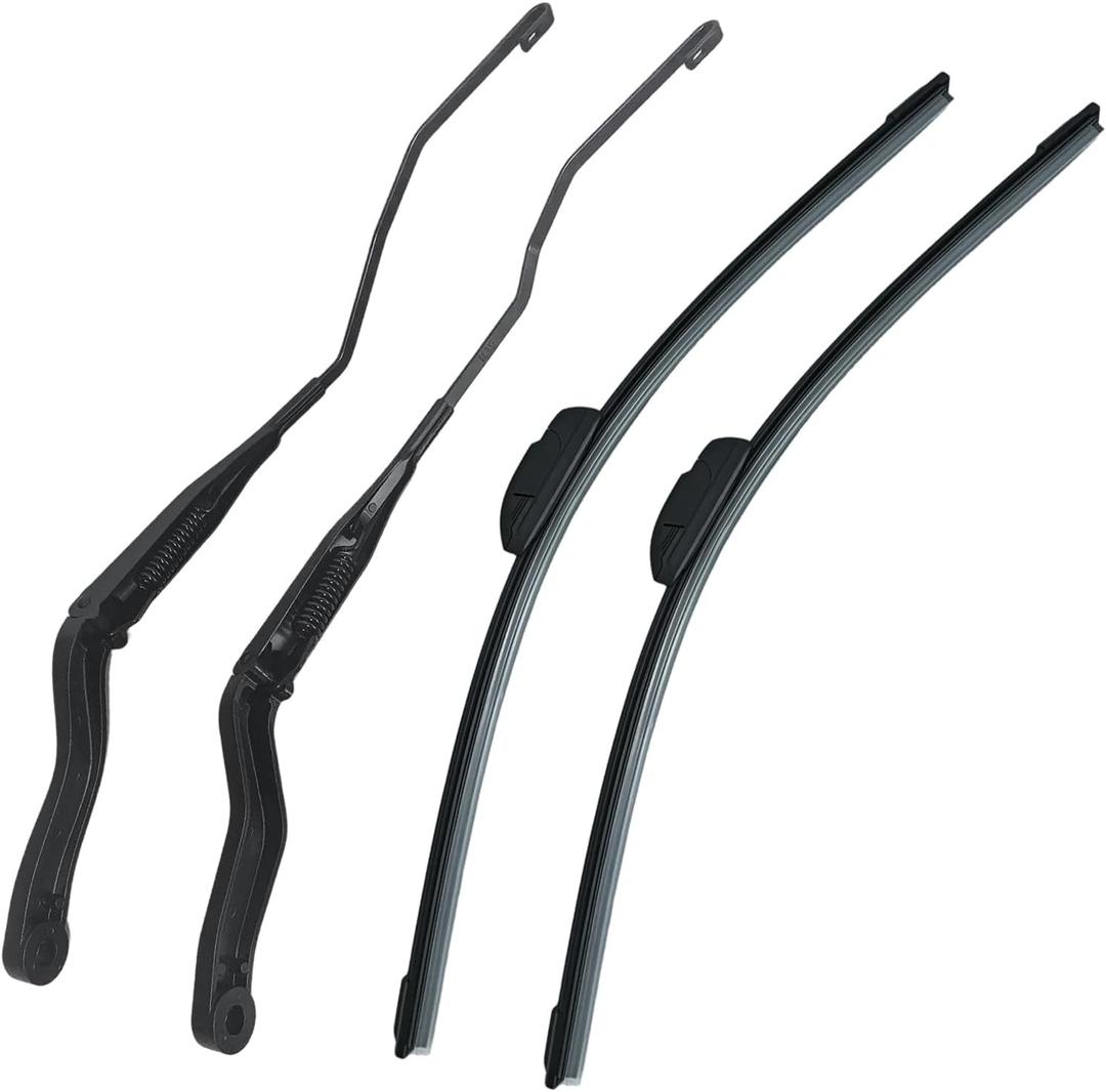 Windshield Wiper Arm and Blade Kit Compatible with Ram 1500-5500
