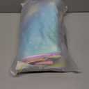 Cinbloo Rainbow Curtains 52Wx84H Inch Rod Pocket Kids Pastel Curtains Girls Cartoon Cute Colorful Sky Clouds Stars Aesthetic Art Printed Girly Princess Living Room Bedroom Window Drapes Fabric 2 Panel