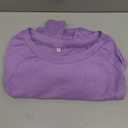 Womens Long Sleeve Tops Crew Neck T Shirts for Women Tunic Tops with Thumb Holes Fall Outfits for Women 2025 (XL, Purple)