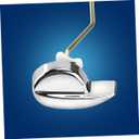 BESPORTBLE Toilet Flush Lever Toilet Lever Handle Toilet Tank Flush Lever Side Mount Toilet Lever Handle Compatible for Toilet Tank (Silver+Gold) Toilet Handles