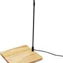 LED Aquarium Light 360 Degree Full Spectrum LED Light with Bamboo Board 10W Nano Fish Tank Light USB Powered Flat Nano Aquarium Light Bett a Fish Tank Light for Plant Growth