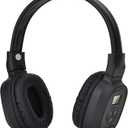 Portable Personal FM Radio Headphones with Good Reception, LED Display, Soft Ear Muffs, FM Headset Radio for Walking, Jogging, Meeting FM Receiver, Powered by 2 AAA Batteries(Not Included)