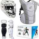 Optimus Pro Fastpitch Catcher's Kit, Ages 12+, White