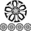 16 Inch Hubcaps, Universal Fit Wheel Covers for Cars, Set of 4, Fits Most Cars