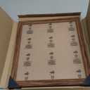 13x12 Frame Brown Farmhouse Solid Wood Picture Frame Width 1.5 Inches | Interior Frame Depth 0.5 Inches | Rustic Barnwood Brown Distressed Frame with UV Acrylic, Foam Board Backing & Hanging Hardware