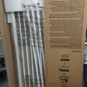 Gardner Pet 51"-87" Extra Tall Cat Gate for Doorway, Wide Adjustable 27.56"-37" Baby Gate Included 4 Extension Kits, Pressure Mounted Safety Full Door Gate for Stairs, Studio, Kitchen (White)