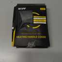 12V Motorcycle Heated Grips Cover, Universal Handlebar Grip, 3 Temperature Settings, IP67 Waterproof, ATV Scooter Motorcycle Hand Grip Heater Warmer Hot with Switch & Fuse