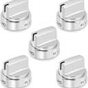 Allstare WB03X24818 222D5786P010 Stove knobs Replacement Parts for GE Stove Parts KIP 5G92 GE Gas Range Burner Cooktop Control Knobs Plastic General Electric Oven knobs 5 Pcs