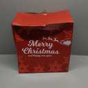 HOMESEASONS 2 Pack 18" Lighted Large Artificial Poinsettias for Outdoors LED Poinsettia Flowers Artificial Faux Poinsettia Plants Poinsettia Christmas Decorations for Office Home Kitchen Decor