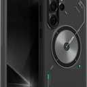 Aulumu S25 Ultra Galaxy Magnetic Case | Thermal IMD Technology | Compatible with MagSafe | Passive Cooling Samsung Galaxy S25 Ultra Case - Translucent Gray