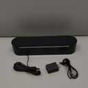 2026 Upgraded LED Bar Antenna with Built-in 3G/4G/5G LTE Filter,80+ Miles Long Range for Local Channels,Supports 4K 1080P HD VHF UHF(Black)