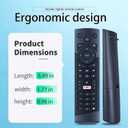 Replacement Voice Remote Control for Altice Optimum Cablevision T4HU1714/36K T4HIU2104/36K