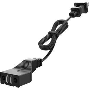 Deep Fryer Cord Replacement for Hamilton Beach, Masterbuilt, Butterball, Farberware, Secura, and Pukomc Electric Deep Fryers - 16 AWG Flat Power Cord Replacement Part (3.3 ft)