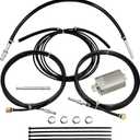 Nylon Fuel Line NFR0013 Compatible With Chevrolet GMC Trucks 1988-1997 C1500 C2500 C3500 K1500 K2500 K3500 Flexible Stainless Steel Braided Fuel Hose Set OE#GM23B, FL-GM22B, FL-GM22B-T More