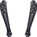 Left Right Rear Lower Rearward Control Arm Compatible With 1996 1997 1998 1999 2000 Honda Civic 97 98 99 00 Acura EL 2PCS AUQDD K641202 Driver And Passenger Side Professional Suspension