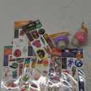 2 Set Squishy Pink and Purple Mushroom Fidget toys, 7 Pack Fidget stickers