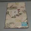 Elrene Home Fashions Holiday Tree Trimmings Wrinkle Resistant Fabric Tablecloth, Christmas, 52"X70", Oblong