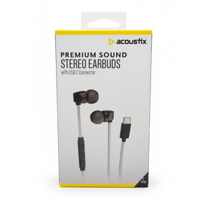 Acoustix Premium Sound Stereo Earbuds With Lightning Connector