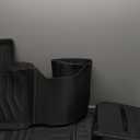 Car Floor Mats for Honda Accord: 2022 2021 2020 2019 2018, All Weather Accessories Rubber Floor Liners Custom Fit for Accord 10th Gen Gas & Hybrid Model Front Rear Carpet 5 Seat Sedan (3PCS, Black)