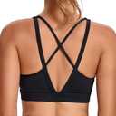 RUNNING GIRL High Impact Sports Bras for Women, High Support Running Sports Bra Moulded Cup Strappy Sports Bras XL