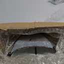 GIFTME 5 Set of 2 Galvanized Metal Umbrella Hanging Wall Planter Flower Holder Indoor or Outdoor Garden Succulent Wall Planter Set (Silver)