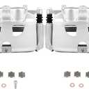 SCITOO 18B5405 18B5404 Front Left & Right Disc Brake Calipers Assembly w/Bracket For Ford For F-150 2012-2016,For Ford For Lobo 2011-2013