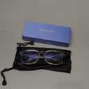 livho Gaming Blue Light Blocking Glasses for Better Sleep, Premium Night Driving, Computer Blockers for Man & Woman (Transparent)