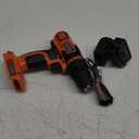 BLACK+DECKER 20V MAX Cordless Drill and Driver, 3/ 8 Inch, With LED Work Light, Battery and Charger Included (LDX120C)