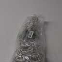 612 LED 60FT Christmas Lights with 136 Drops, 12 Modes Dimmable Cool White Outdoor Hanging Lights with Timer Memory, Waterproof Curtain Lights for Home Bedroom Indoor Tree Window Roof Fence Wedding